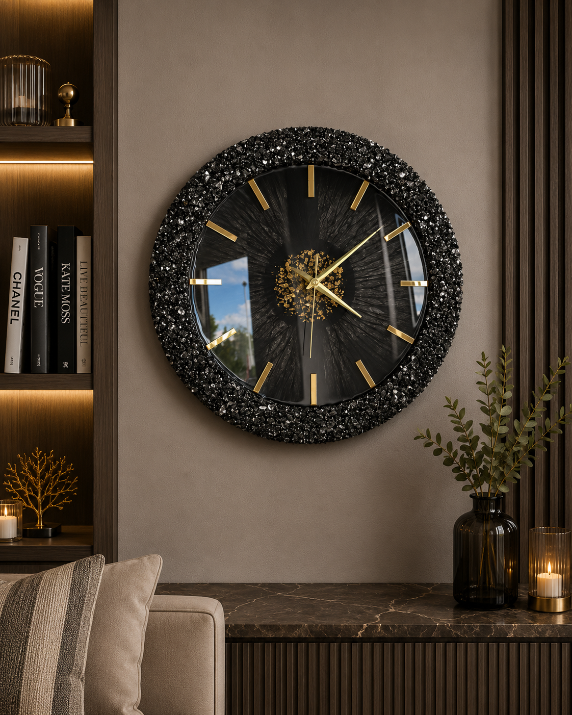 Quartzia Noire Gold