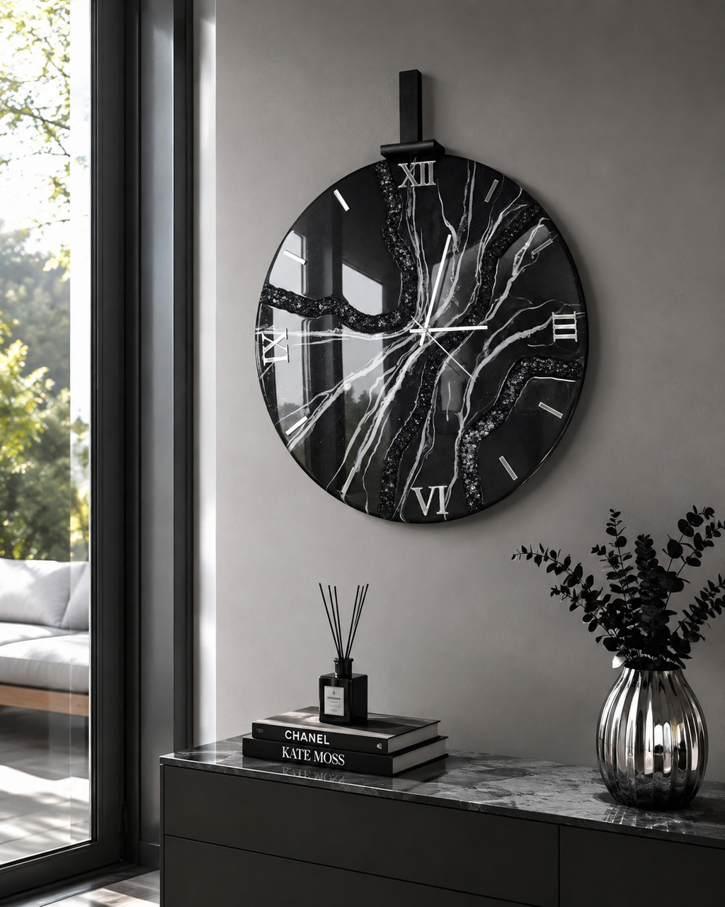 Obsidian Noir Silver