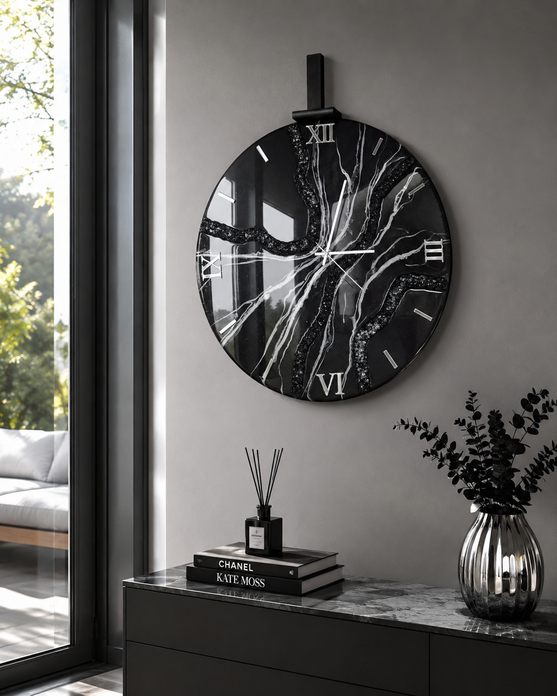 Obsidian Noir Silver